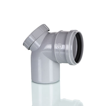 uPVC SWR Drainage System Bend 87.5 With Door