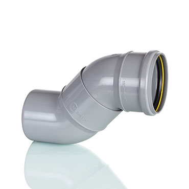 uPVC SWR Drainage System Offset Bend