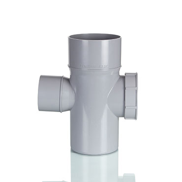 uPVC SWR Drainage System Reducing Tee With Door