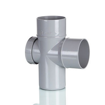 uPVC SWR Drainage System Single Tee With Door