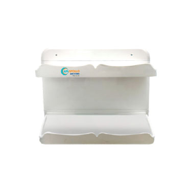 PTMT Double Shelf White